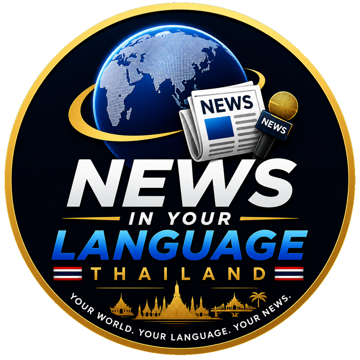 News in Your Language — Thailand logo